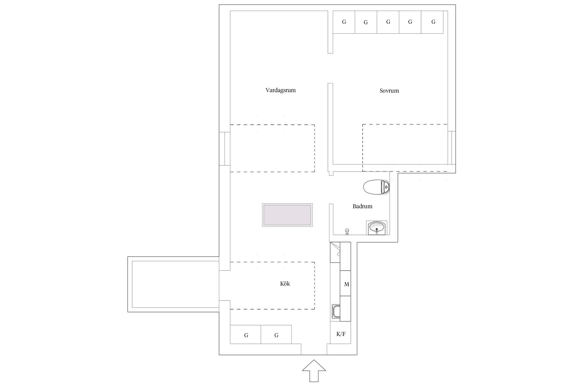 Bostadsrätt, Herrhagsgatan 2, Herrhagen, Karlstad