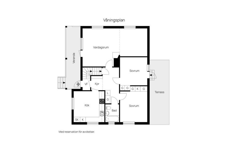 Villa, Berghem Södergård 6, Berghem, Ljungby