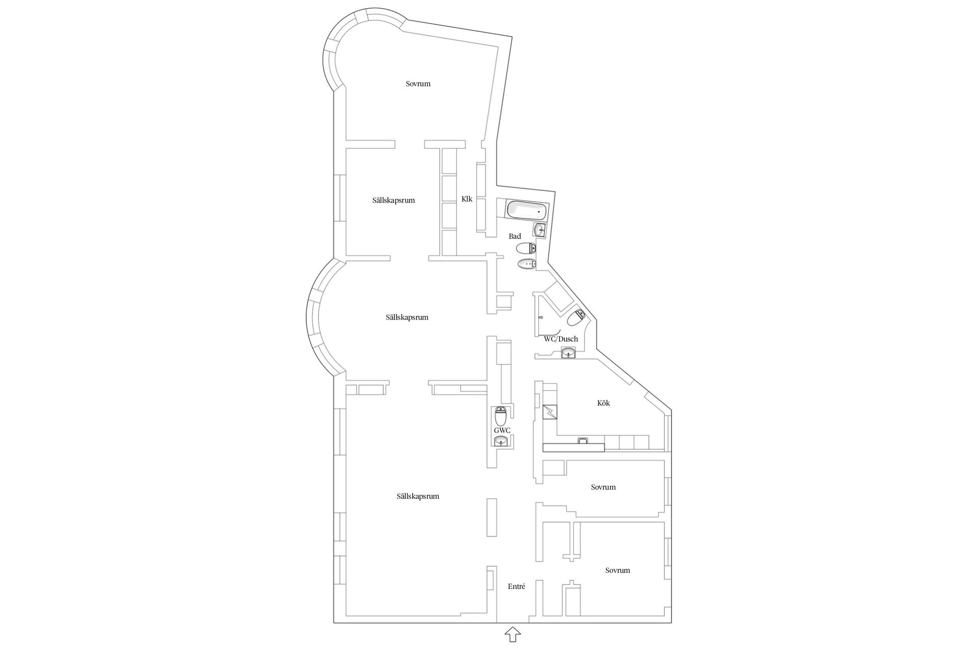 Bostadsrätt, Drottningtorget 3, Drottningtorget, Malmö