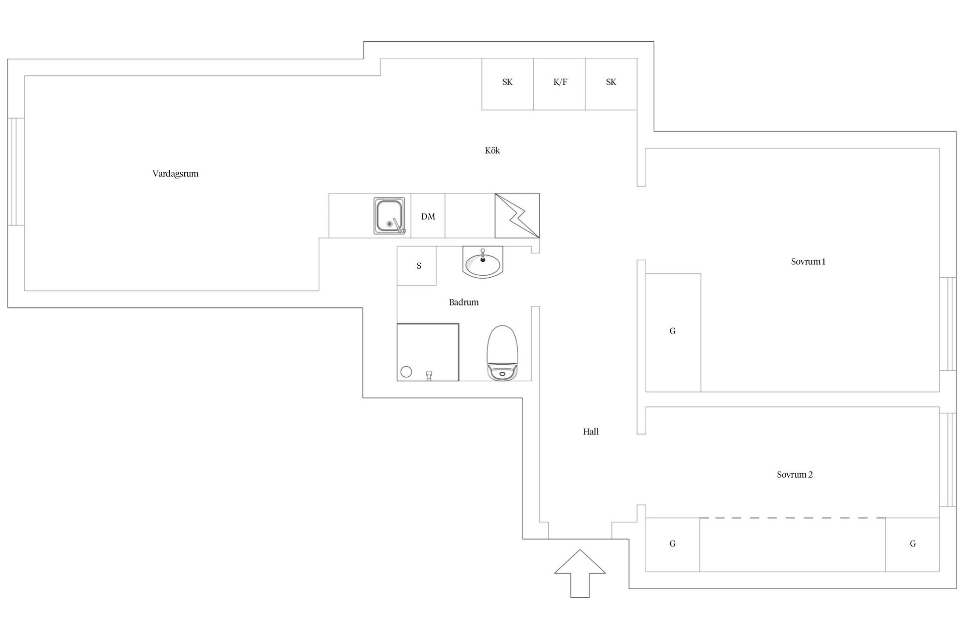 Bostadsrätt, Almbacksgatan 17, S:t Knut , Malmö
