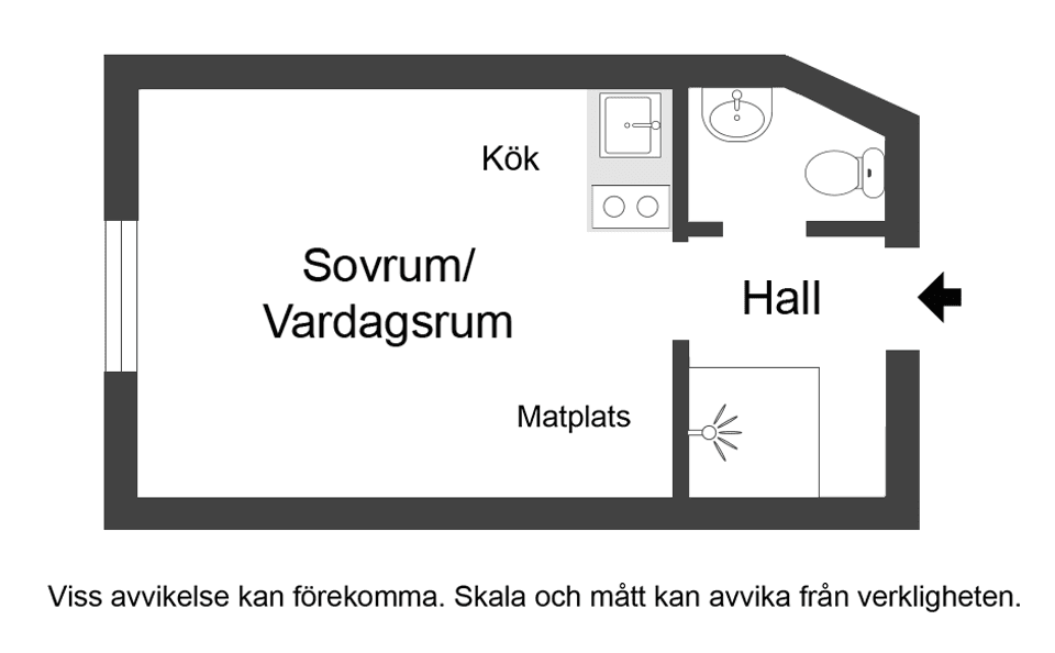Bostadsrätt, Smedstuguplan 7A, Haga, Norrköping