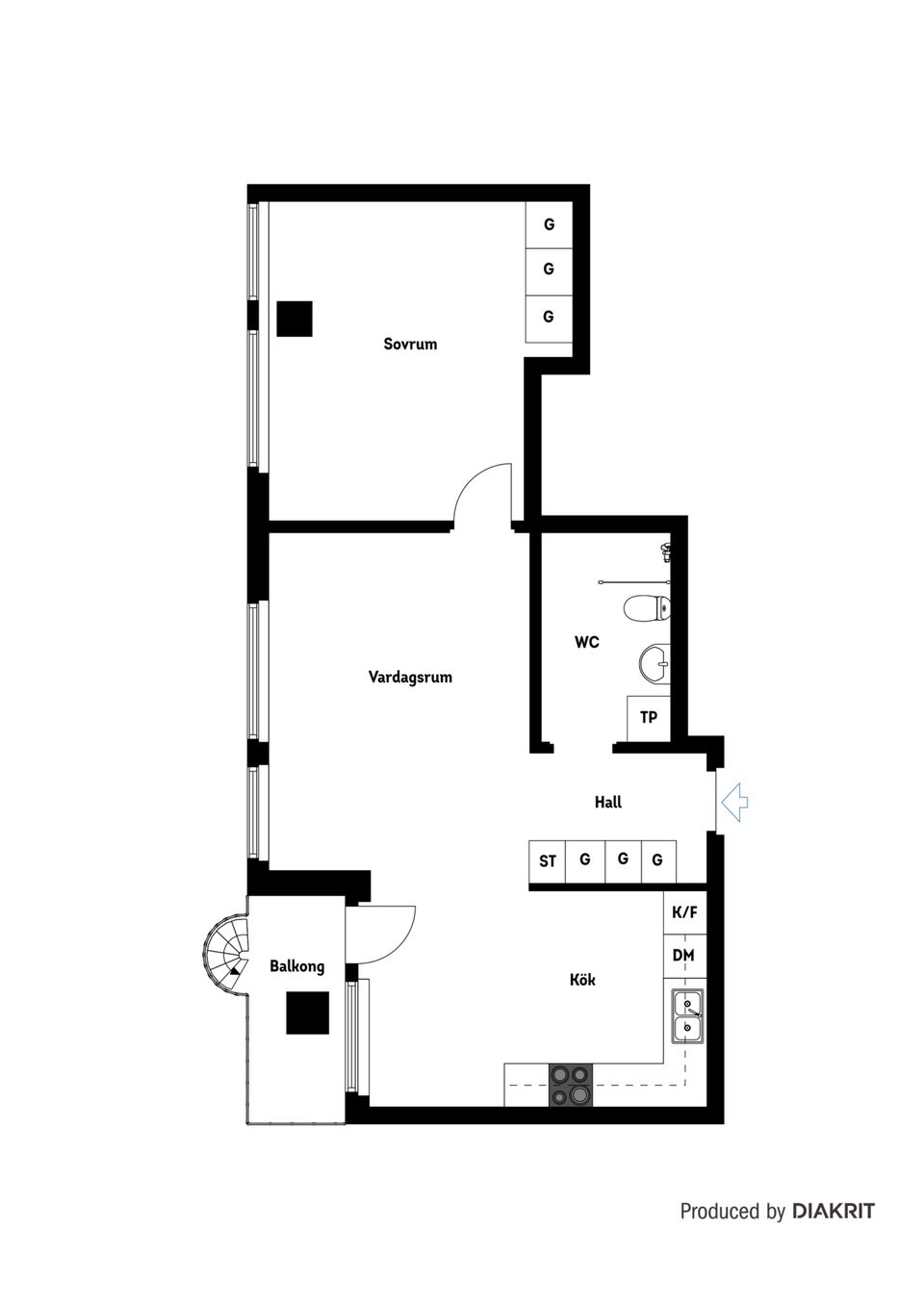 Bostadsrätt, Stig Lindbergs gata 19A, Gustavsbergs Hamn, Värmdö