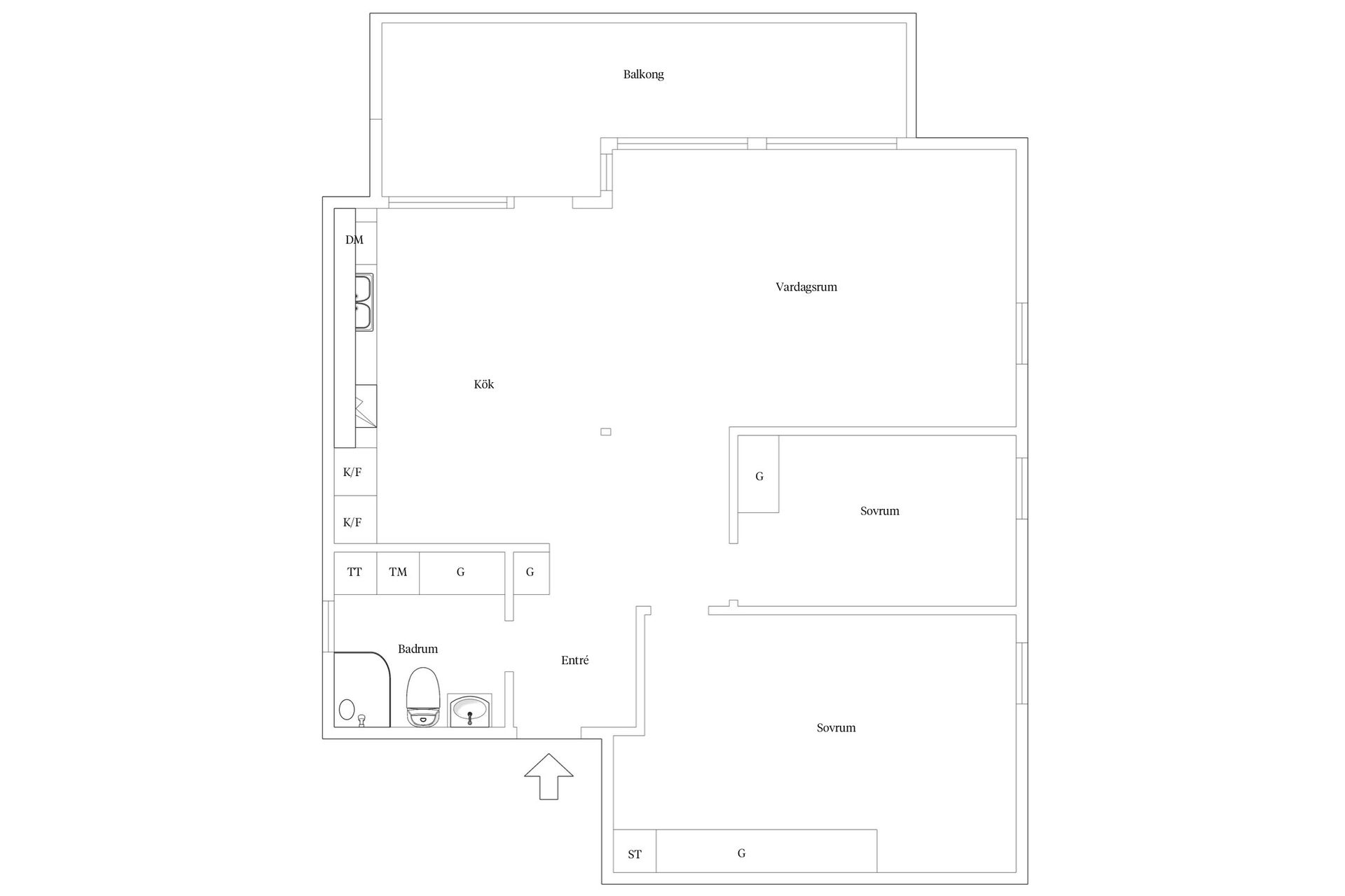 Bostadsrätt, Boråsvägen 5, Kinna, Mark