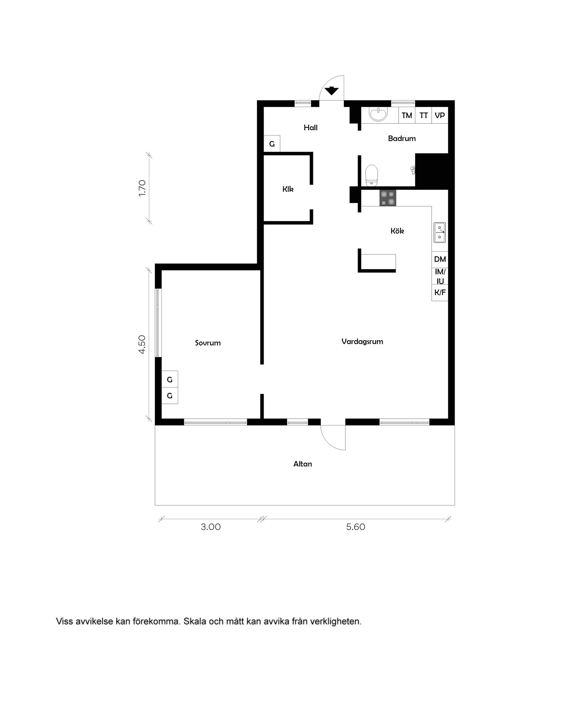 Bostadsrätt, Klockaregatan 10A, Centrum, Falköping