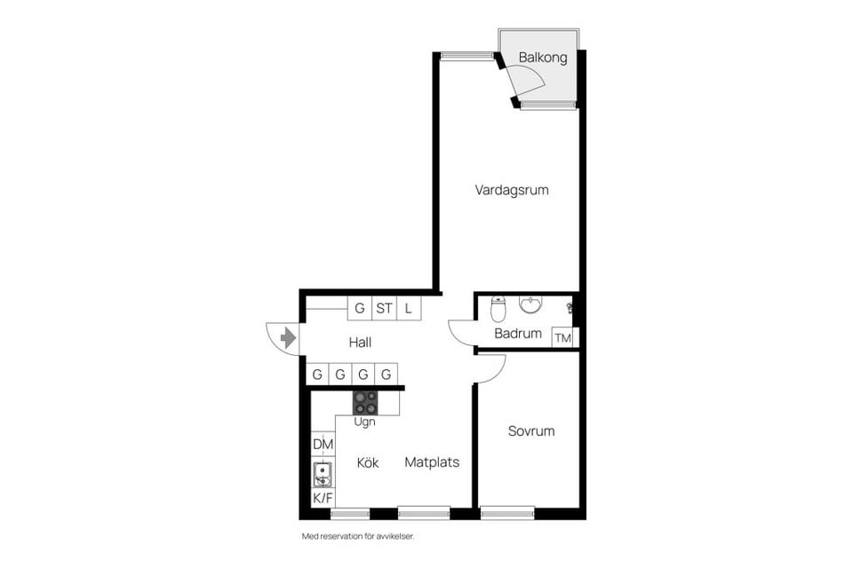 Bostadsrätt, Oxhagsvägen 34, Sommarlust, Kristianstad