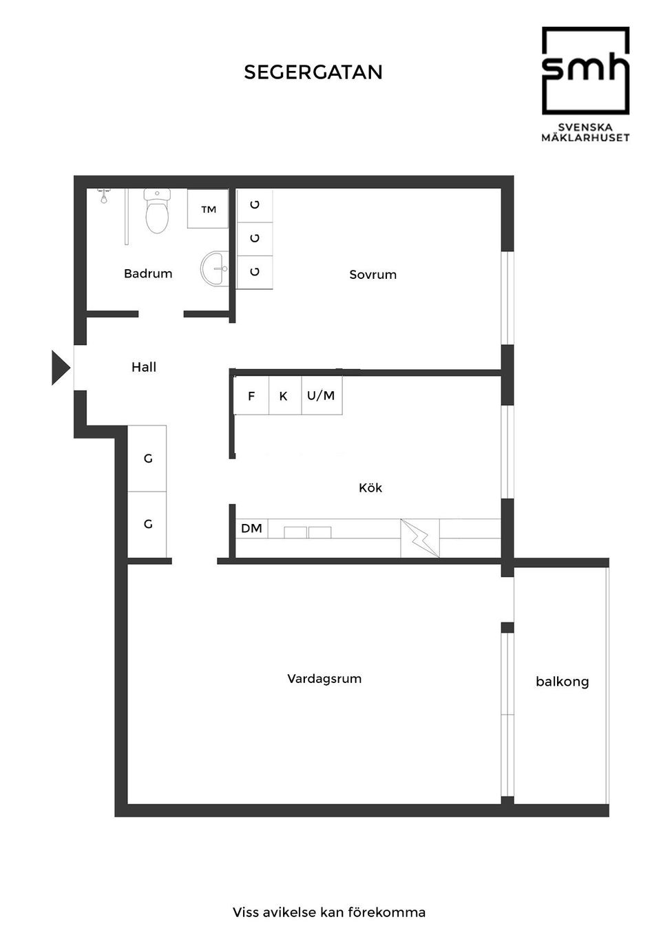 Bostadsrätt, Segergatan 6D, Västra Fäladen, Landskrona