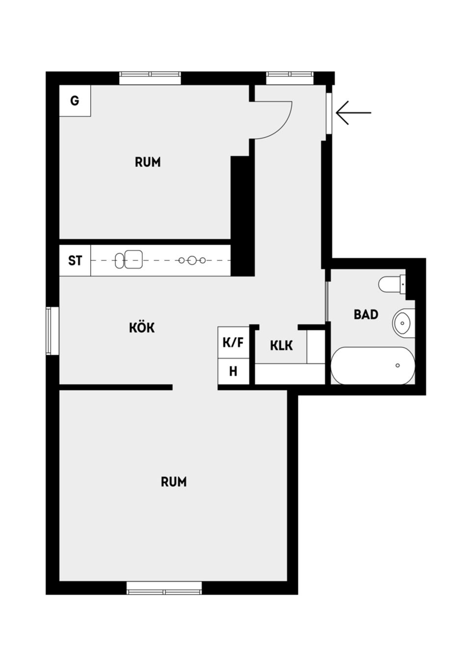 Bostadsrätt, Auravägen 37, Danderyd