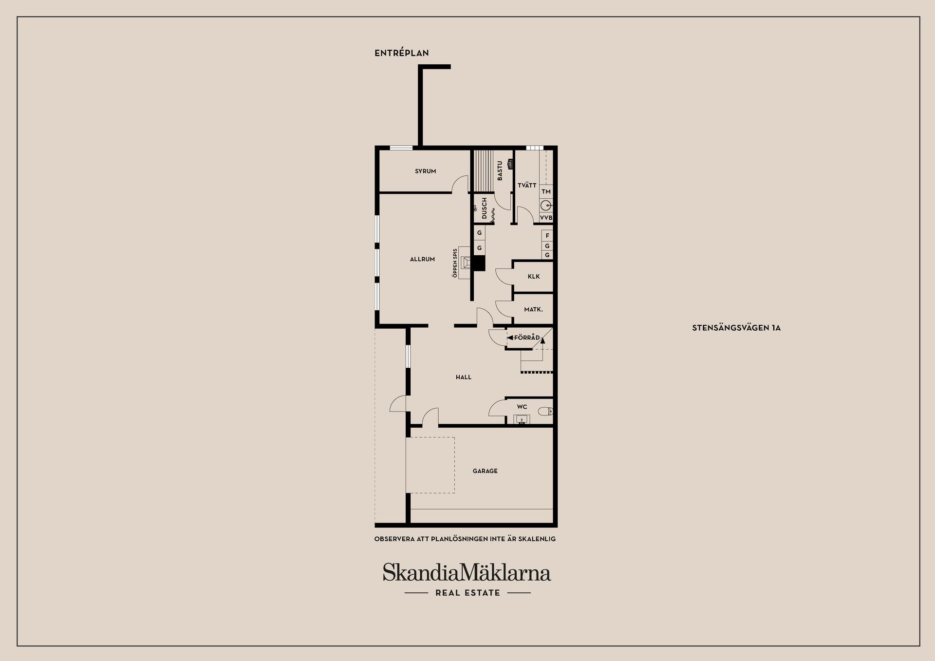 Villa, Stensängsvägen 1A, Stuvsta / Stensängen, Huddinge