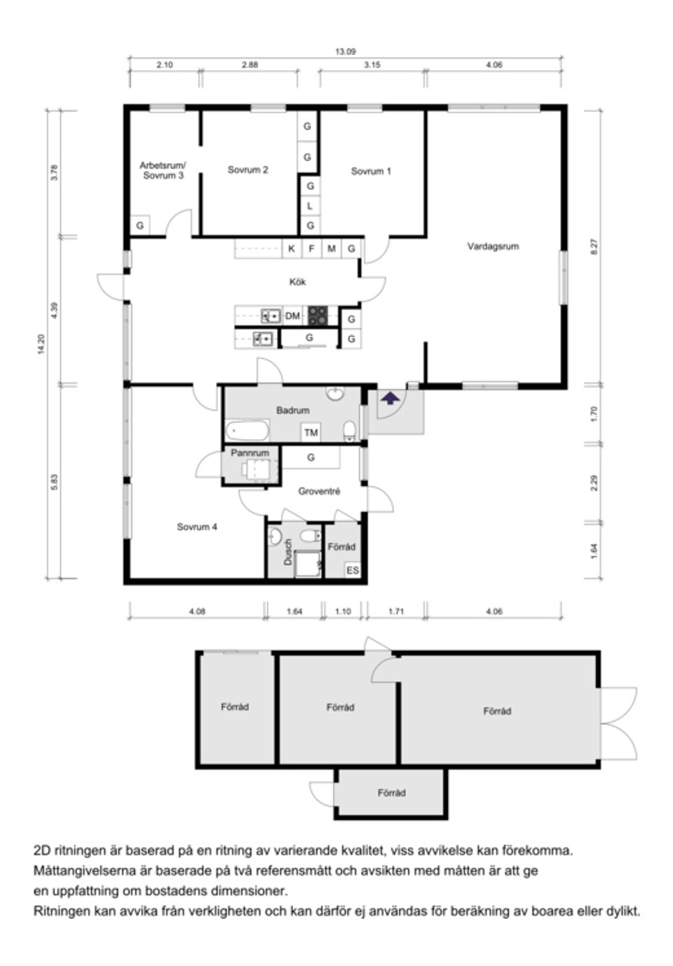 Villa, Fyndevägen 19, Töjnan, Sollentuna