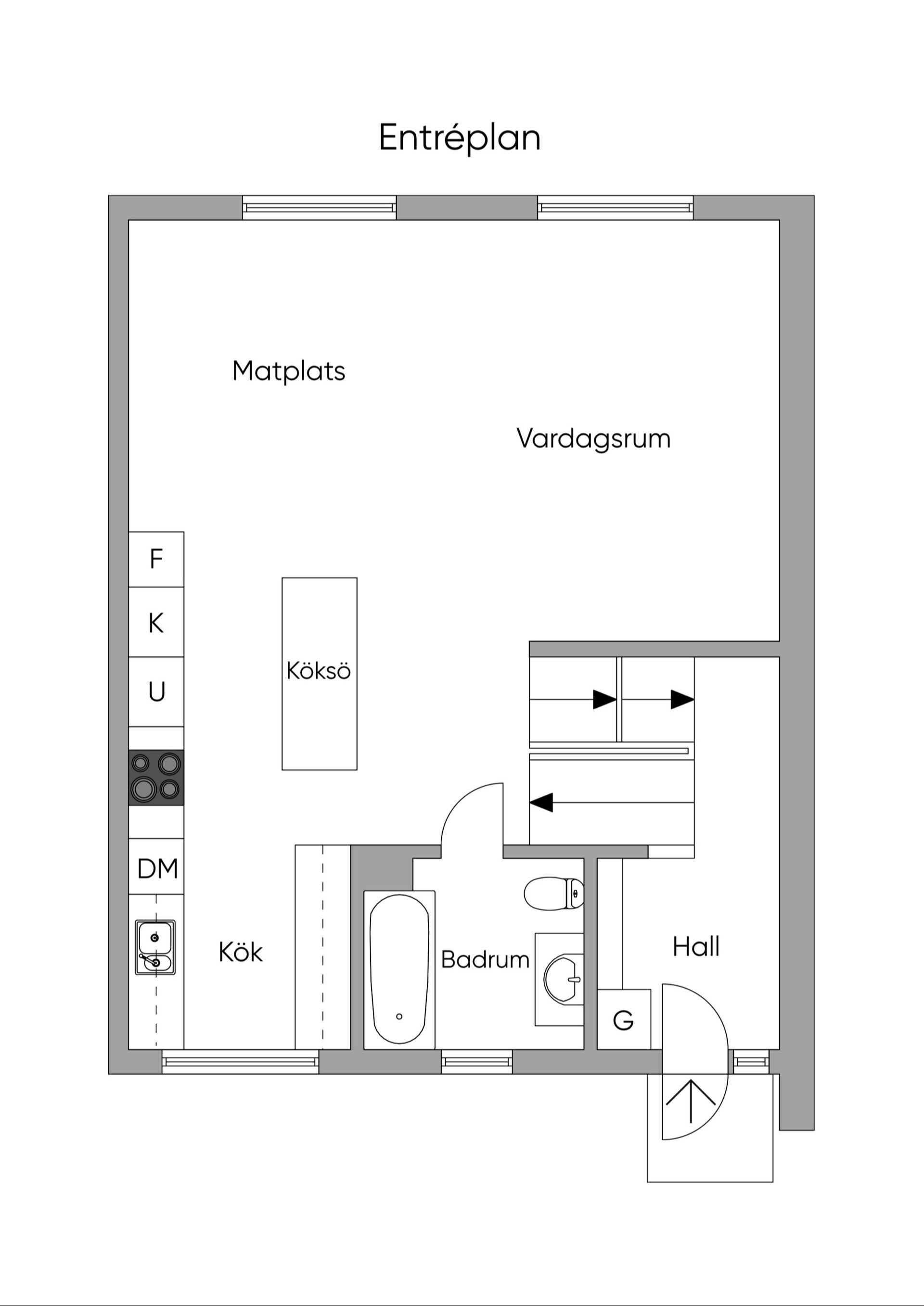Villa, Radhus, Eksätravägen 52, Bredäng - Mälarhöjden, Stockholm
