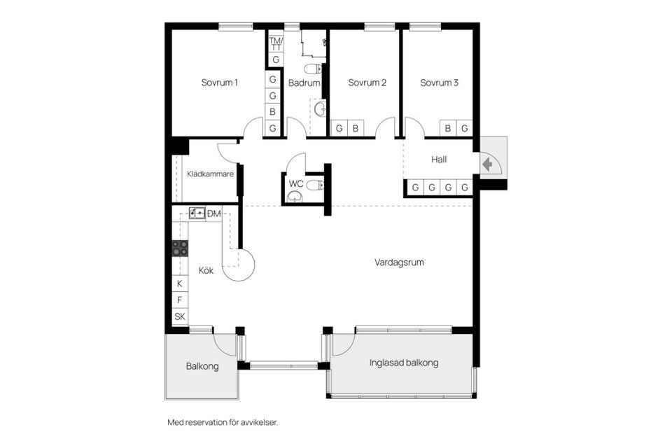 Bostadsrätt, Ludvigsbergsvägen 34, Alliero, Sundsvall