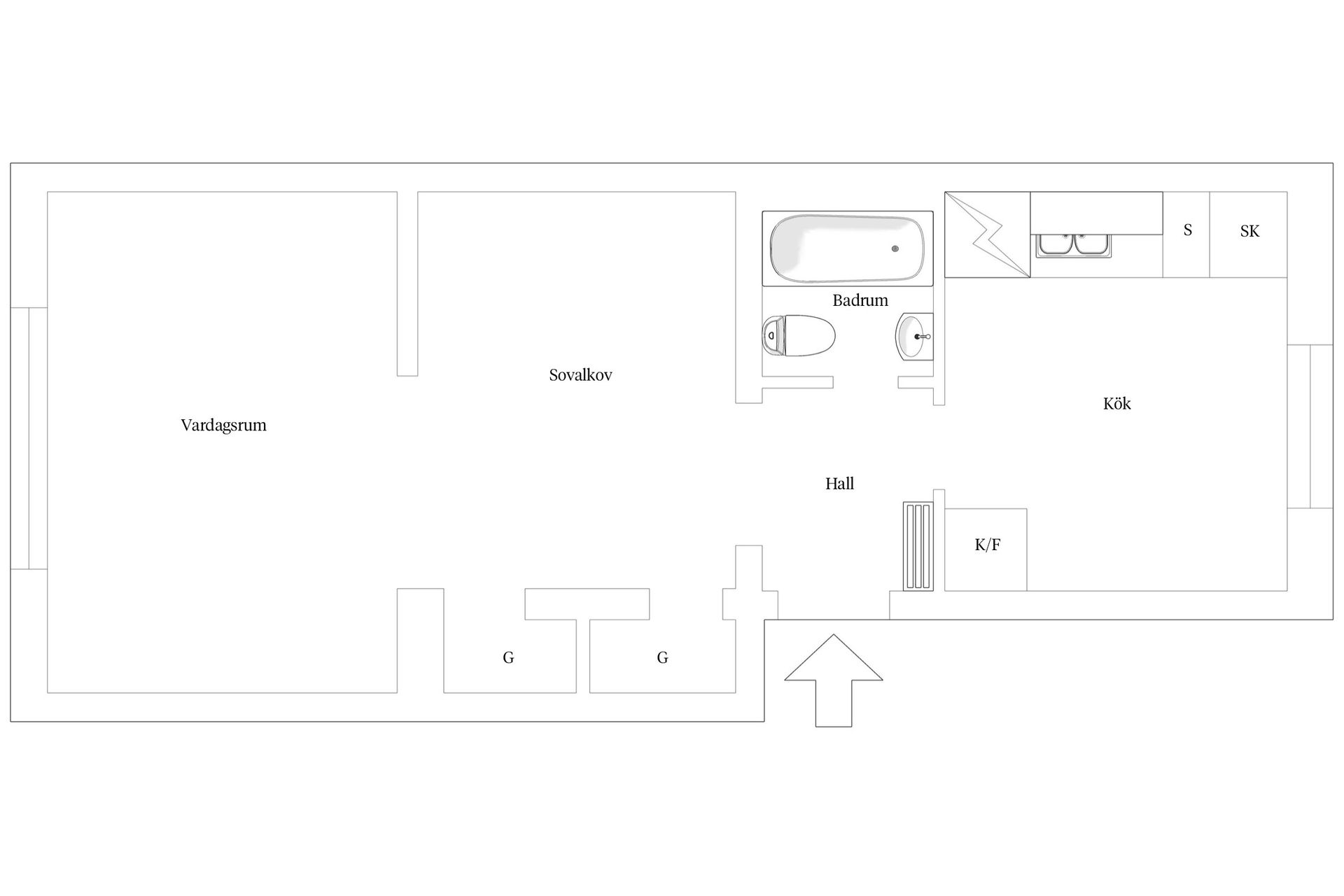 Bostadsrätt, Prinsgatan 8, Limhamn, Malmö