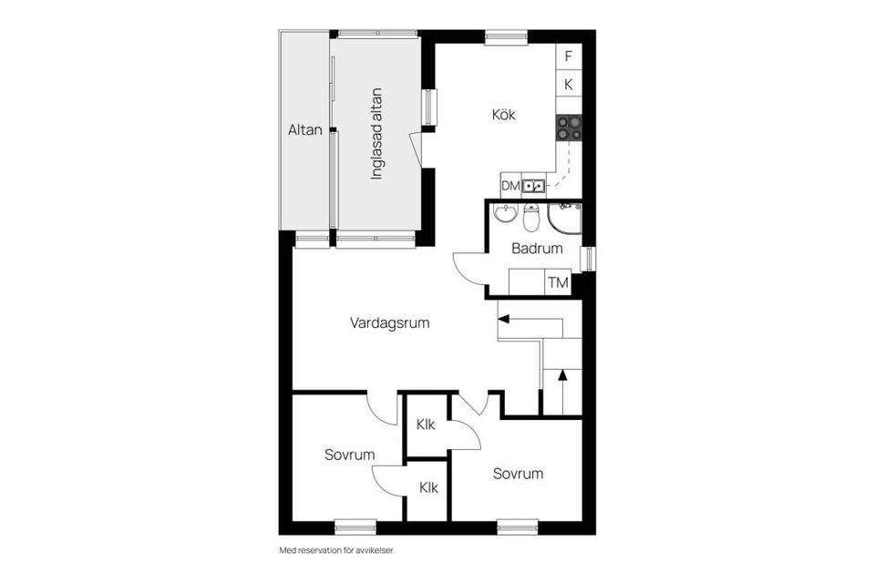 Bostadsrätt, Björnstigen 4E, Centralt, Oskarshamn