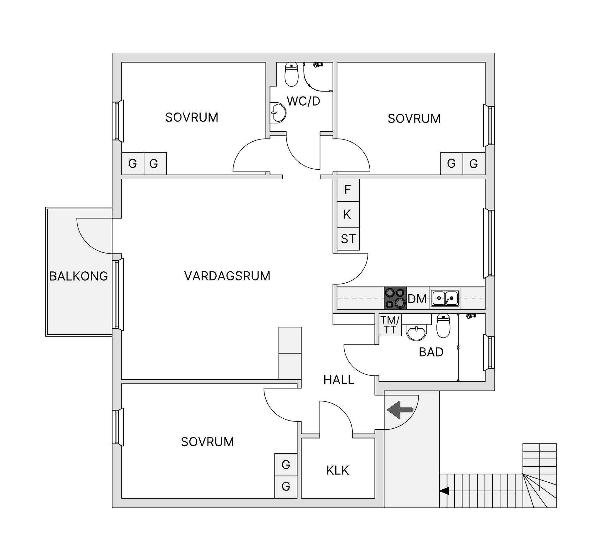Bostadsrätt, Diamantgången 19, Öringe, Tyresö