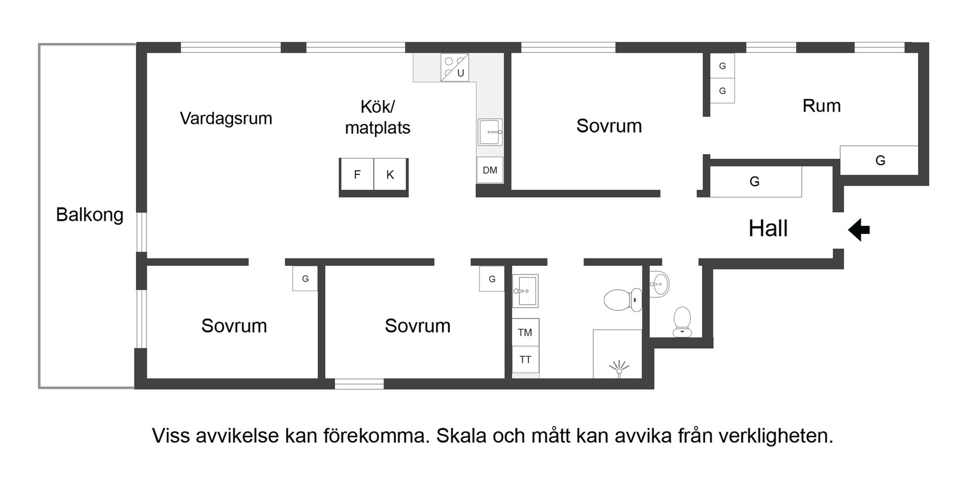 Bostadsrätt, Gustaf Janzéns gata 8, Sandtorp, Norrköping