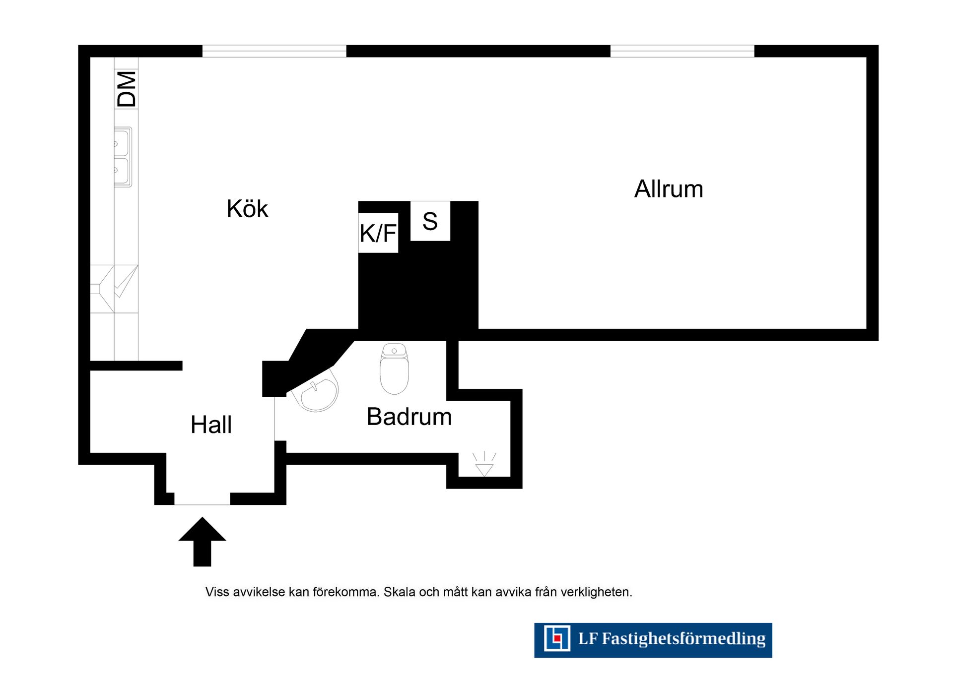 Bostadsrätt, Bergsgatan 2A, City, Malmö