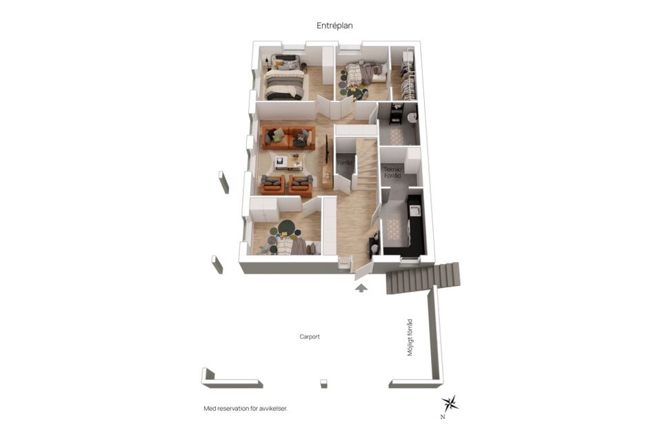 Villa, Lövkullavägen 21, Sävedalen, Partille