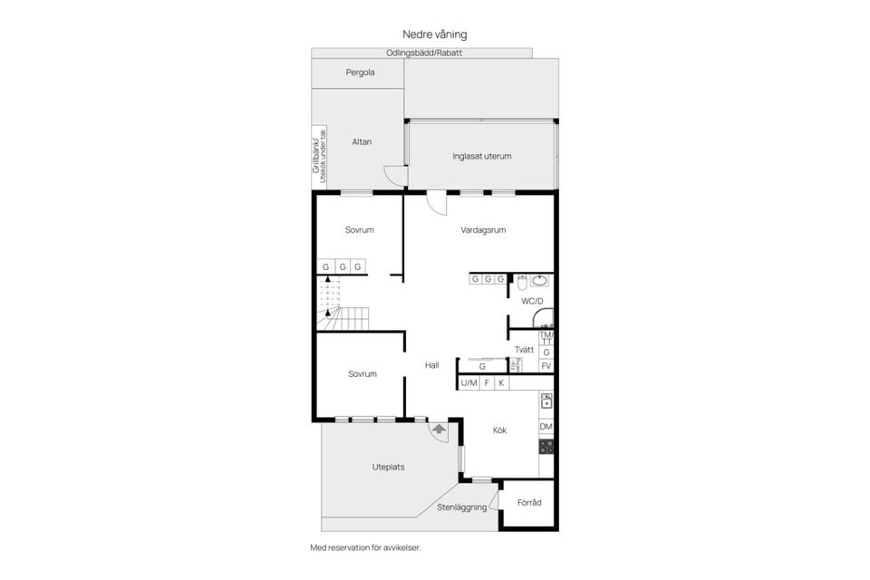 Radhus, Skogsmyragatan 5, Gånsta, Enköping