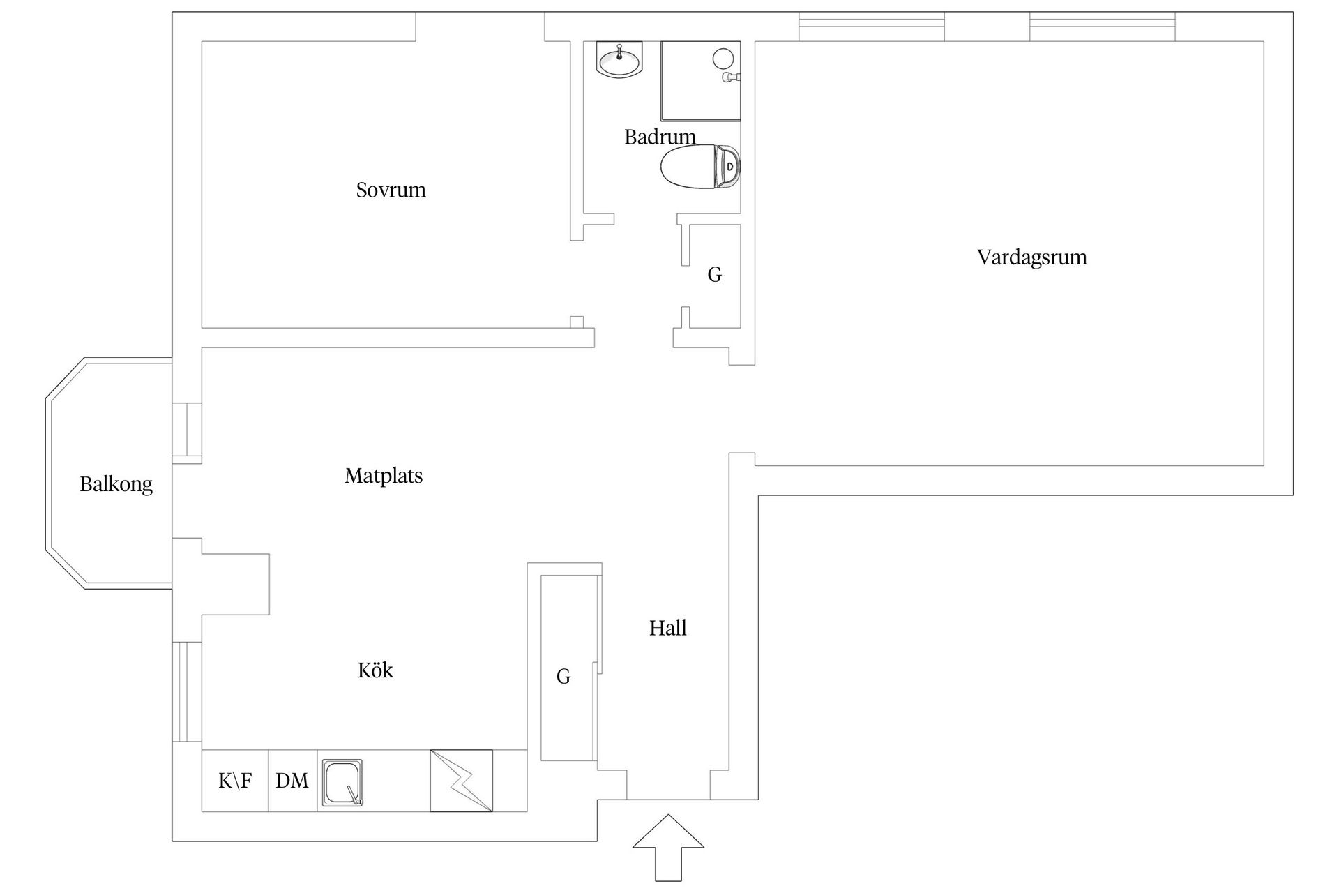 Bostadsrätt, Industrigatan 12, Lomma - Henriksgården, Lomma