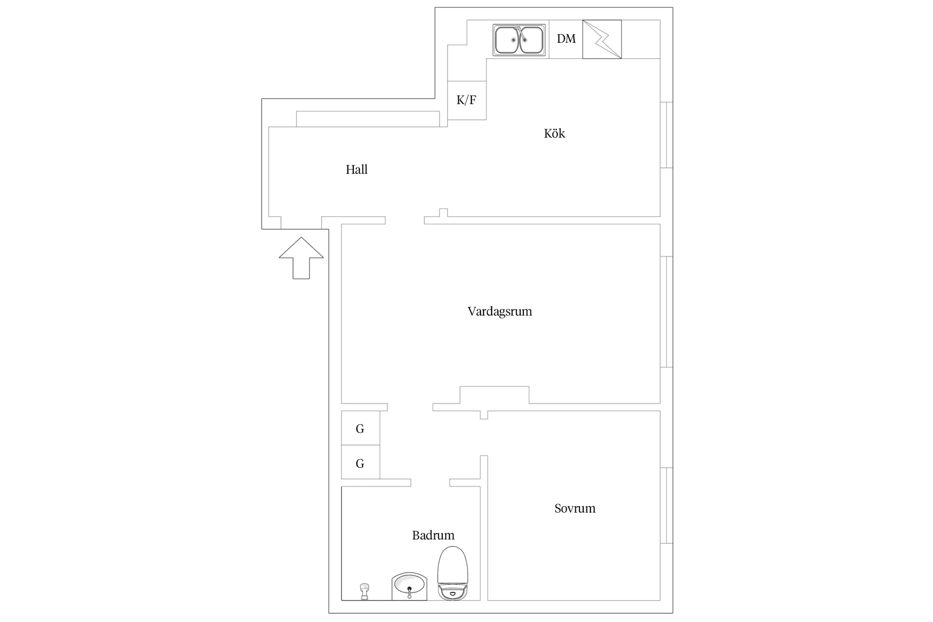 Bostadsrätt, Snevringevägen 64, Hallstahammar