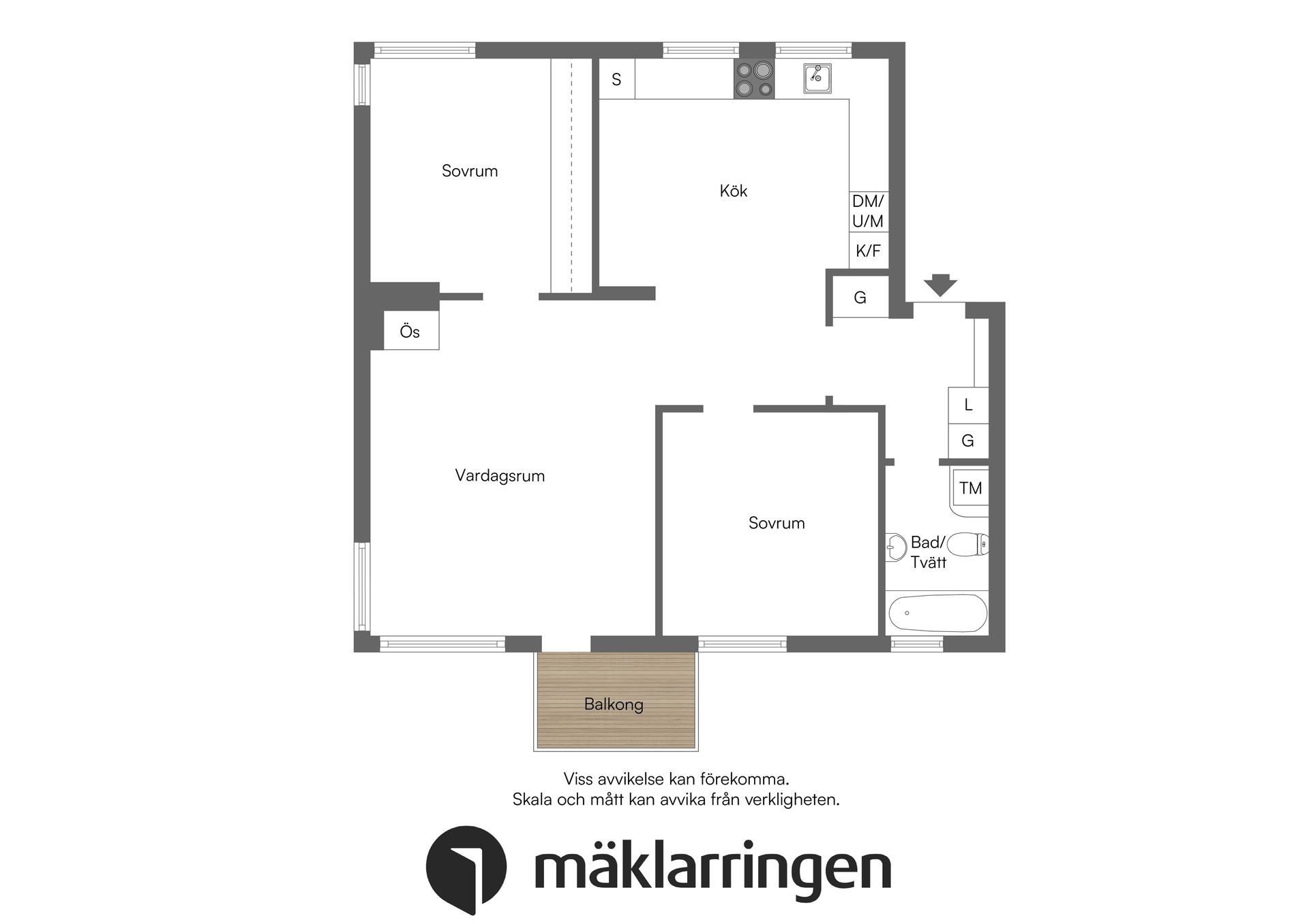 Bostadsrätt, Arkitektvägen 67, Bromma Abrahamsberg, Stockholm