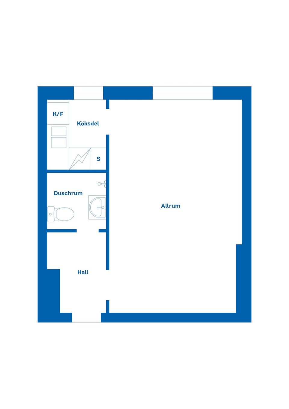 Bostadsrätt, Norra Kyrkogatan 27B, Norrstaden, Härnösand