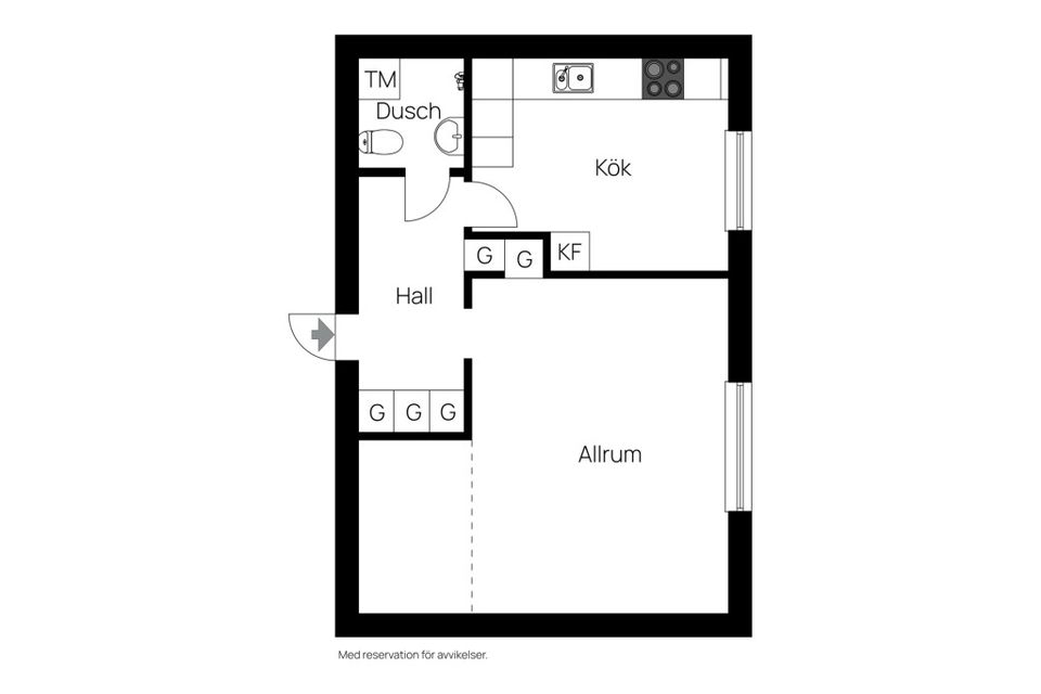 Bostadsrätt, Brunnshusgatan 22 B, Härnön, Härnösand