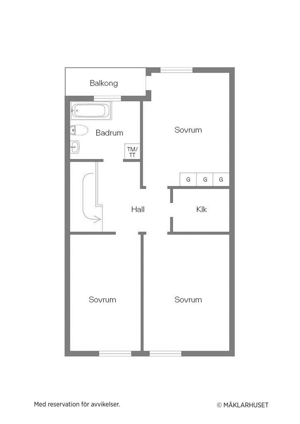 Radhus, Barkvägen 3C, Ryd, Skövde