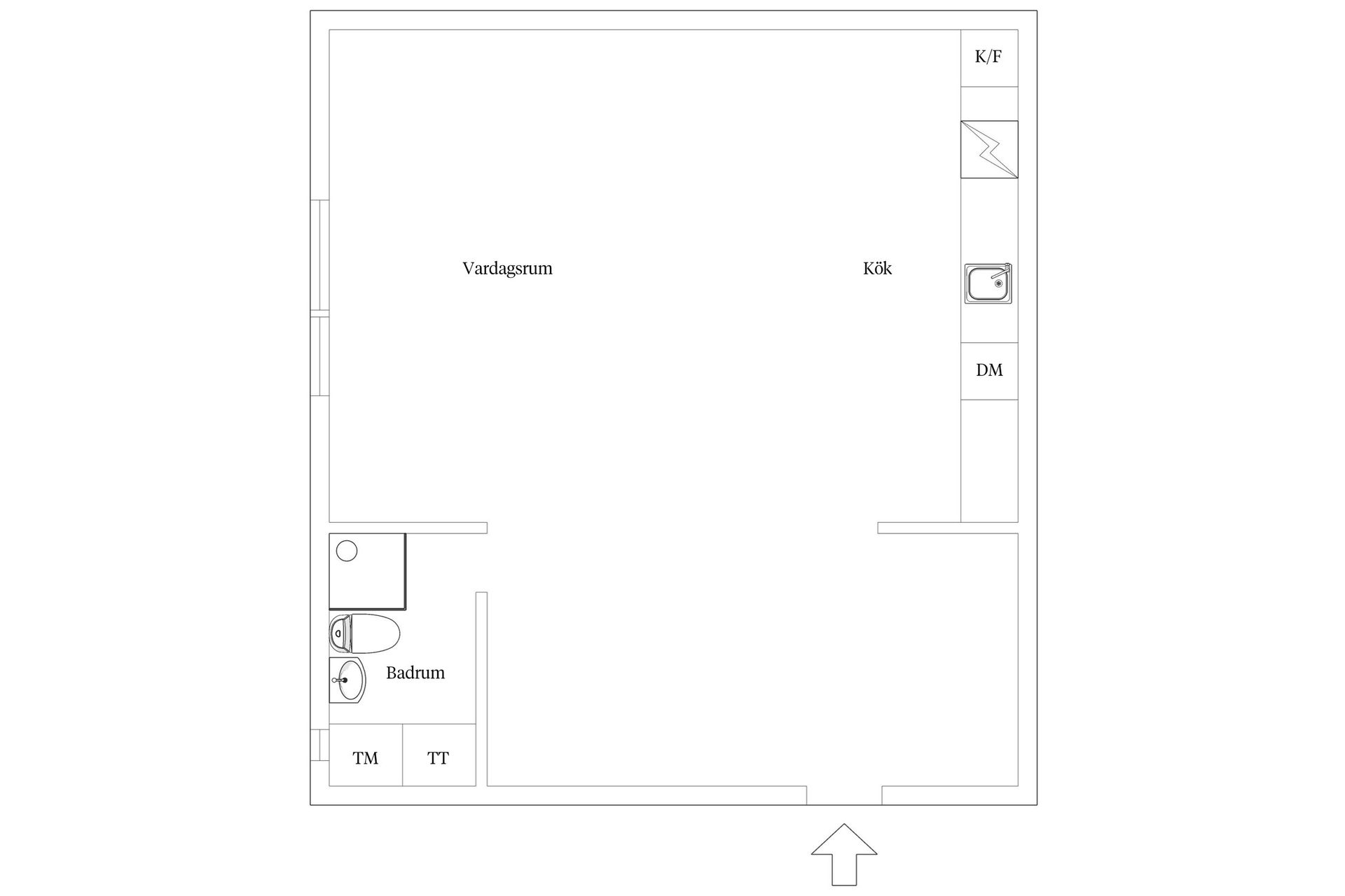 Bostadsrätt, Borgmästaregatan 1C, Centrala Ystad, Ystad