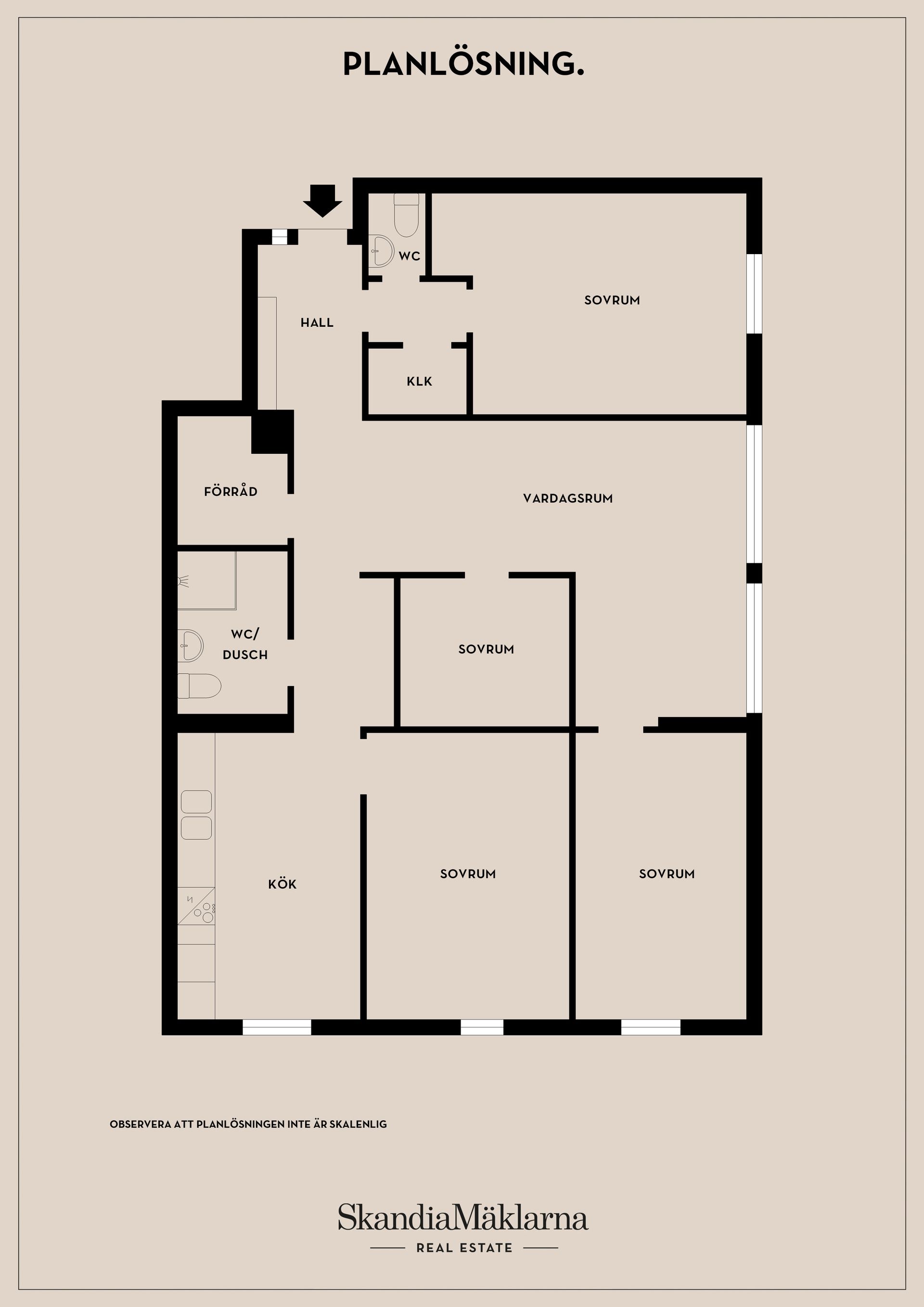 Bostadsrätt, Eskadervägen 8, Näsbypark, Täby