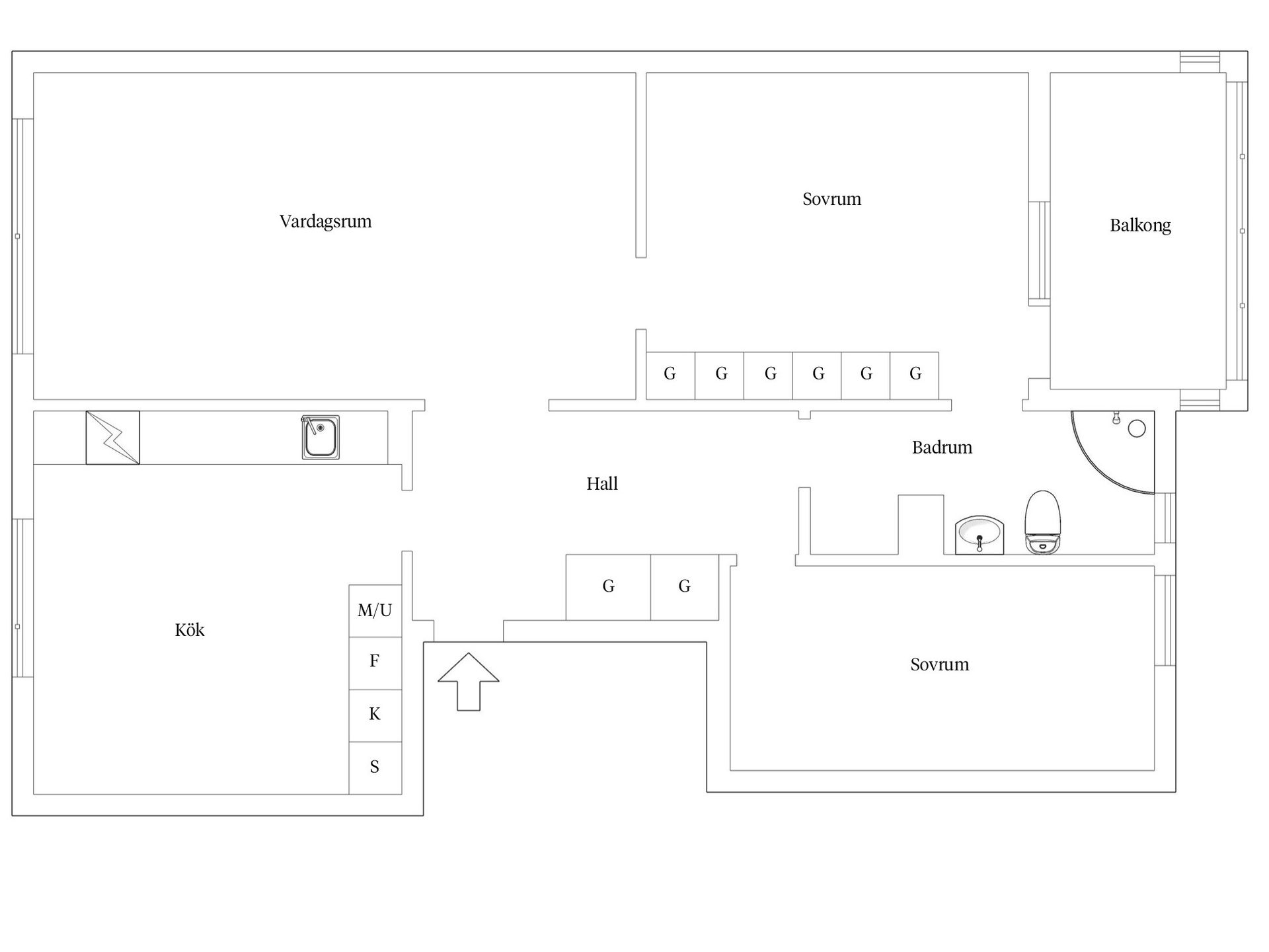 Bostadsrätt, Brynjegatan 17, Kungälv - Komarken, Kungälv
