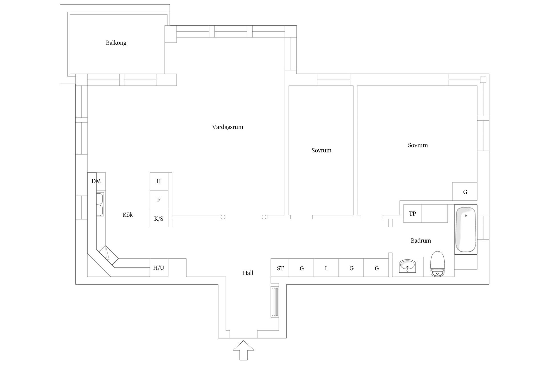 Bostadsrätt, Vångavägen 31C, Båstad - Centralt, Båstad