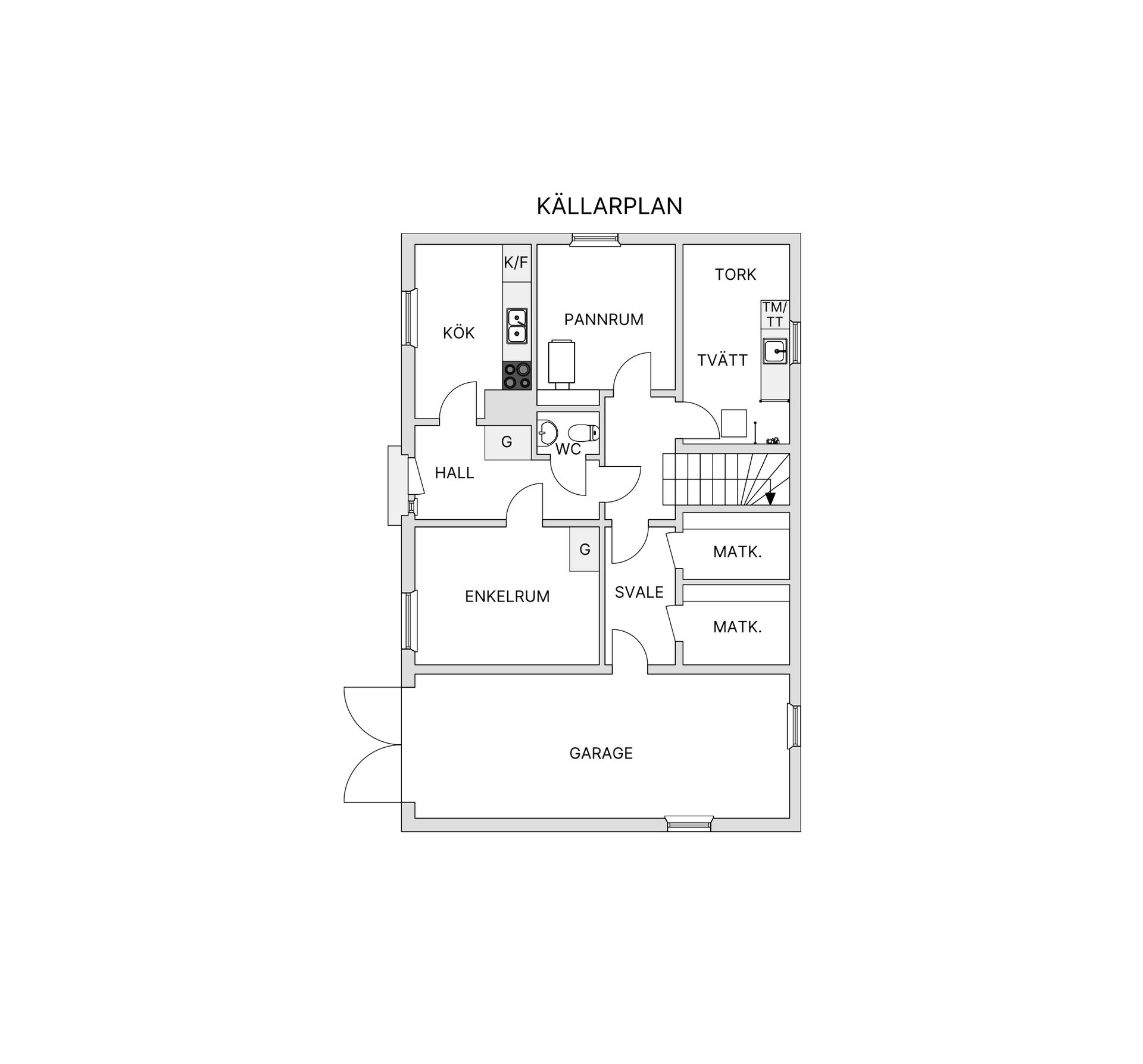 Villa, Sjötorgsgatan 4A, Centrala Gällivare, Gällivare