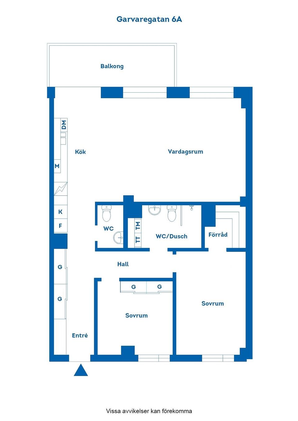 Bostadsrätt, Garvaregatan 6A, Centralt, Norrköping