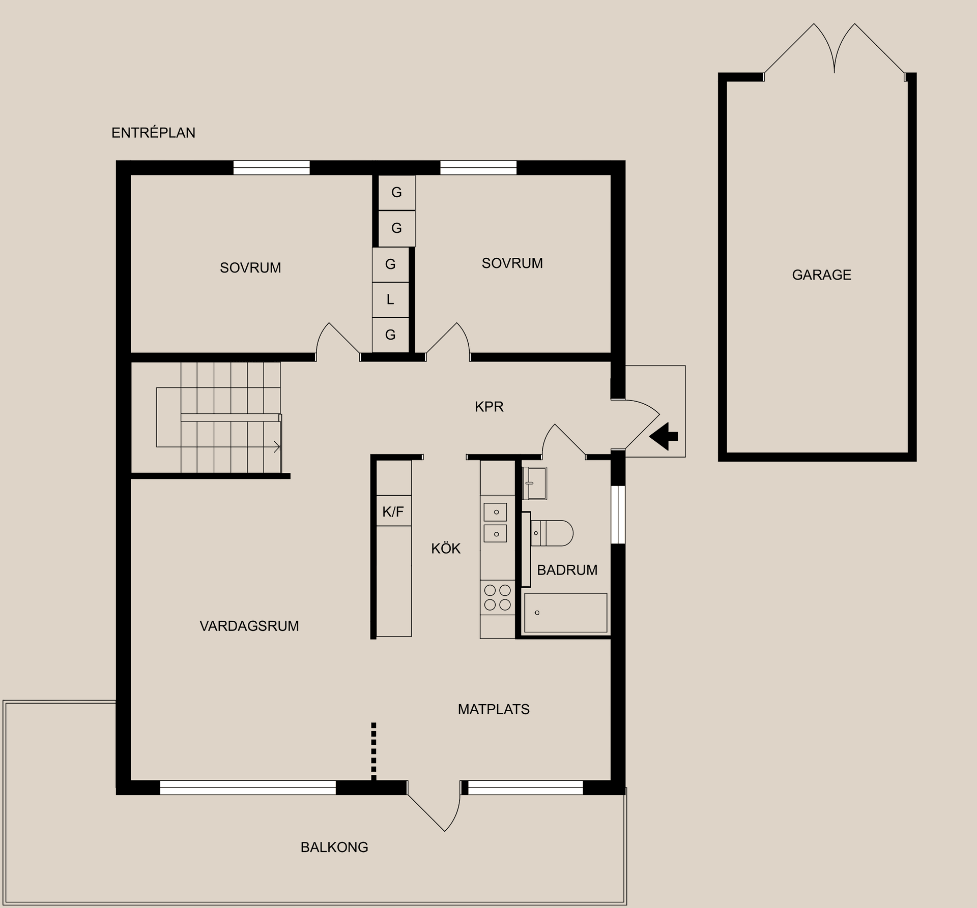 Villa, Tennisvägen 2, Valdemarsvik - Grännäs, Valdemarsvik