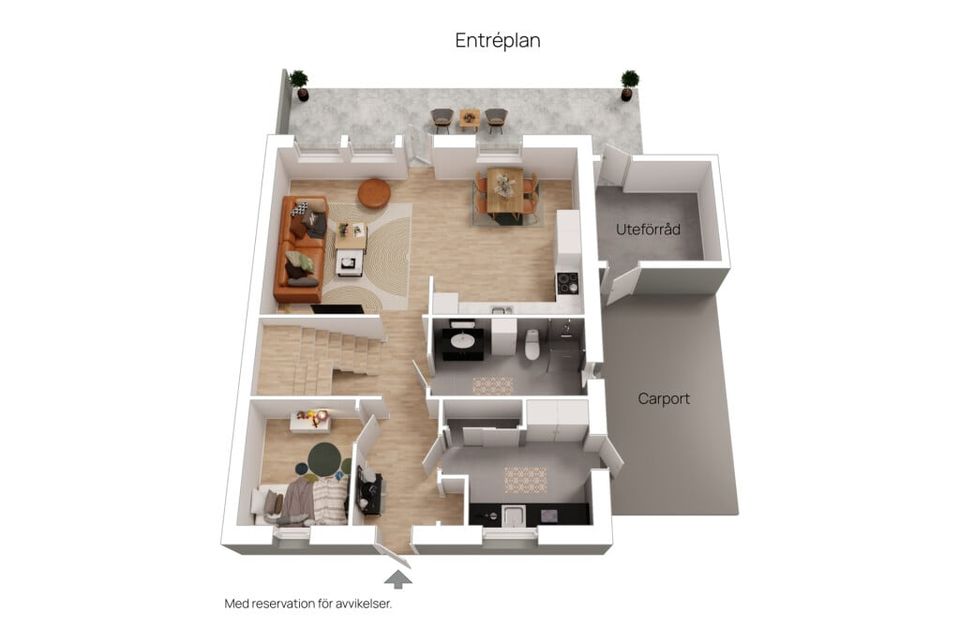 Radhus, Galeonsvägen 14 A, Bredsandshöjden, Enköping