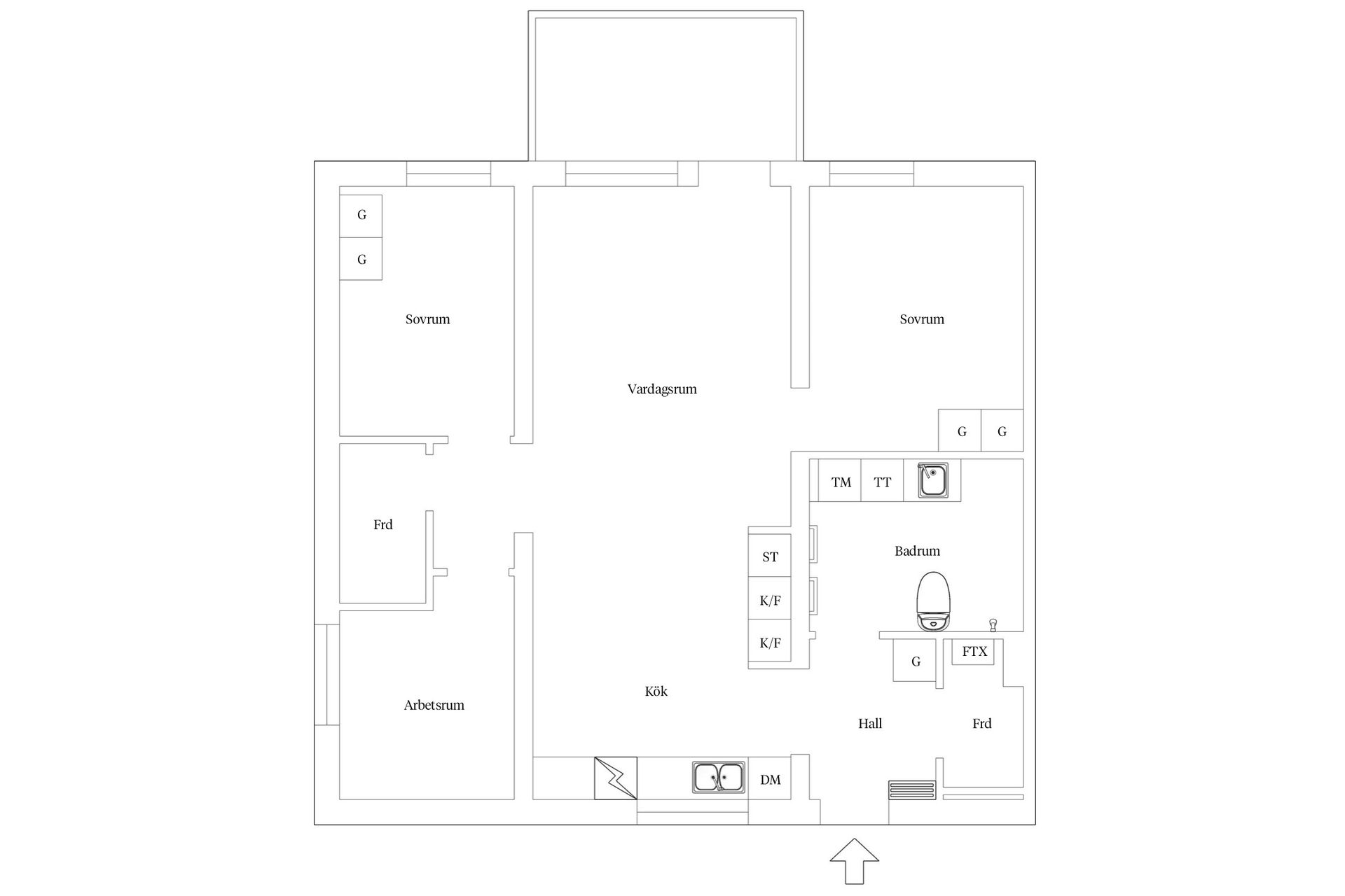 Bostadsrätt, Titangatan 1B, Landskrona