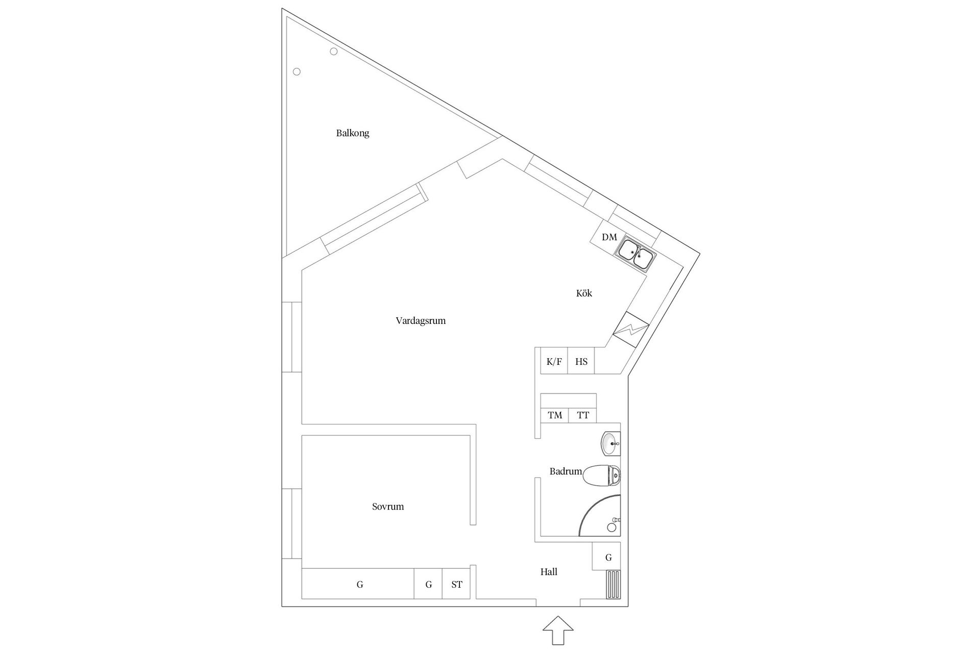 Bostadsrätt, Smörblomsgatan 5, Gideonsberg, Västerås