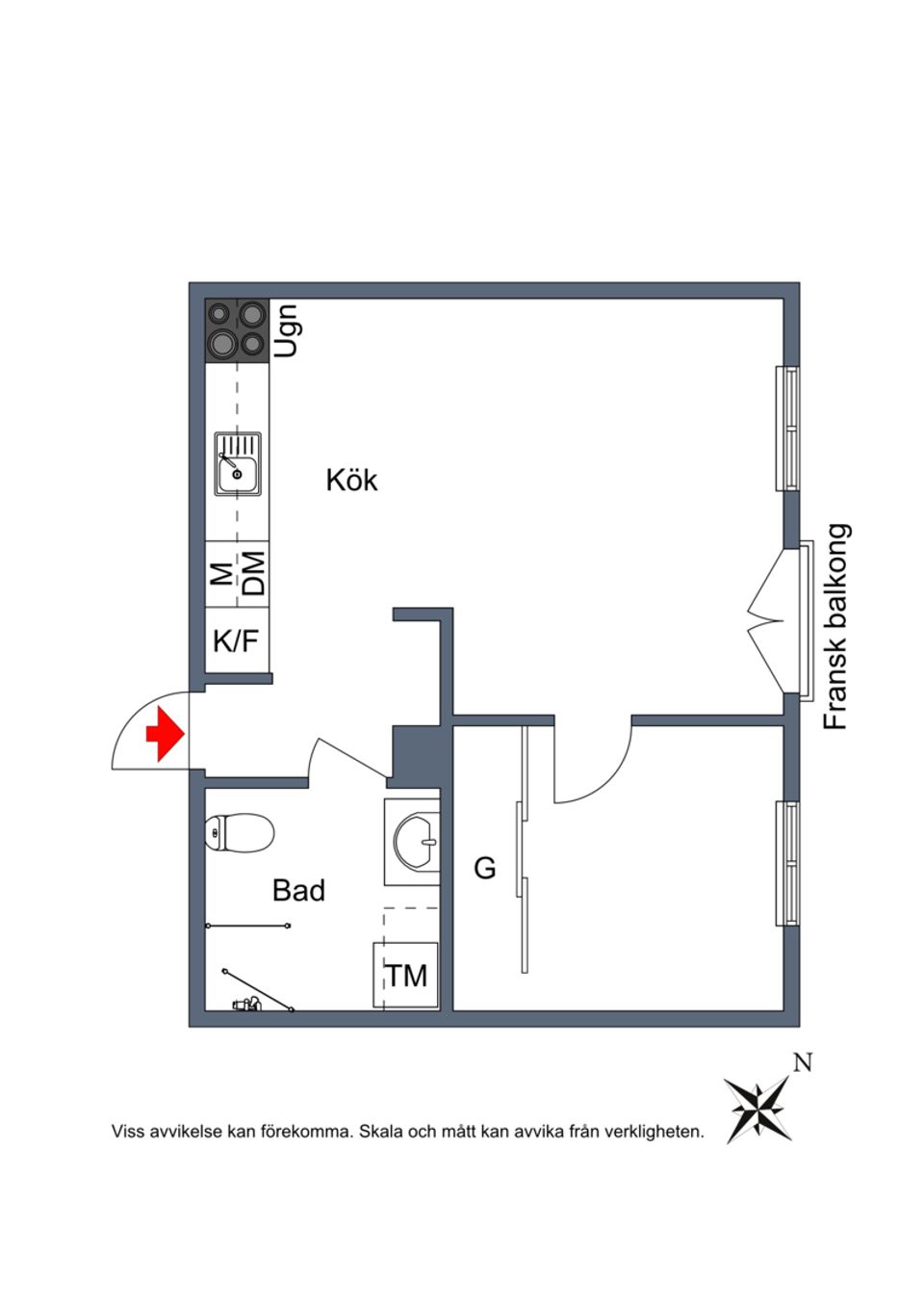 Bostadsrätt, Västra gatan 57, Kungälv