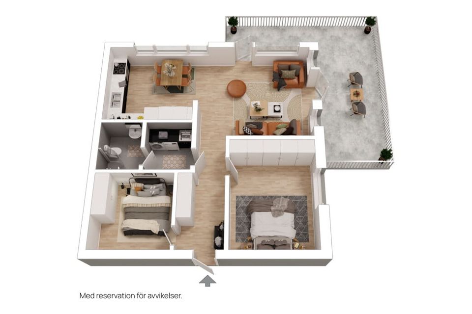 Bostadsrätt, Manfred Björkquists Allé 12 L, Sigtuna - Sjudargården, Sigtuna