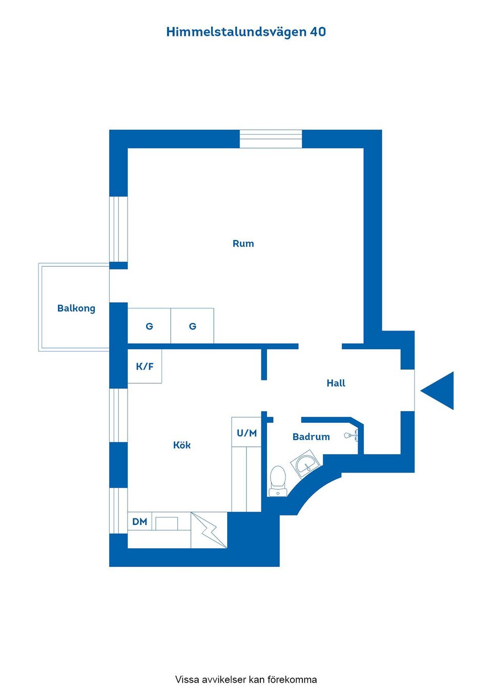 Bostadsrätt, Himmelstalundsvägen 40, Beckershov, Norrköping