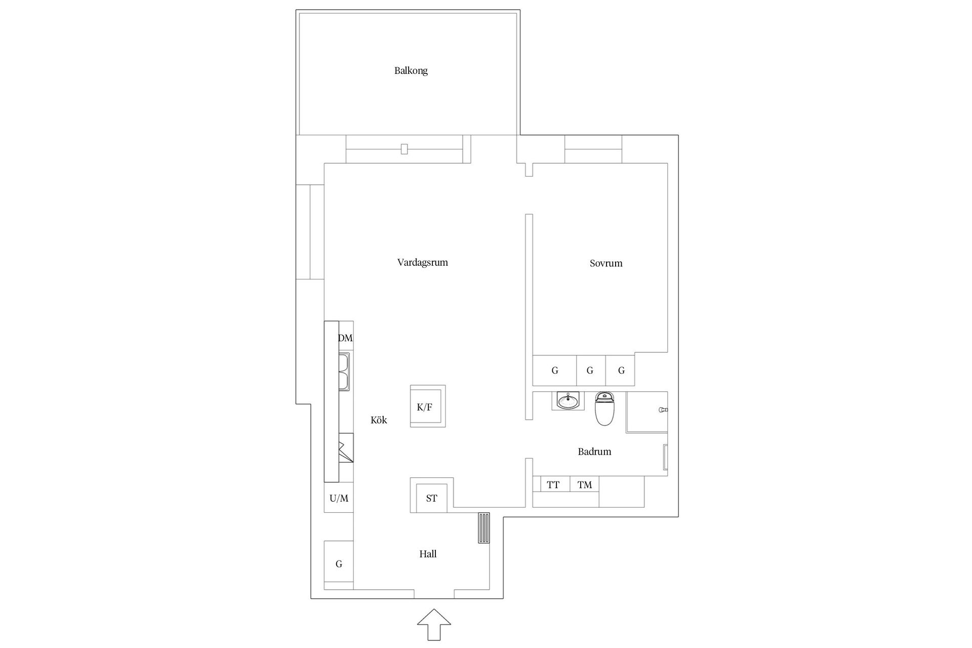 Bostadsrätt, Vargagårdsvägen 59, Kungsbacka - Björkris, Kungsbacka