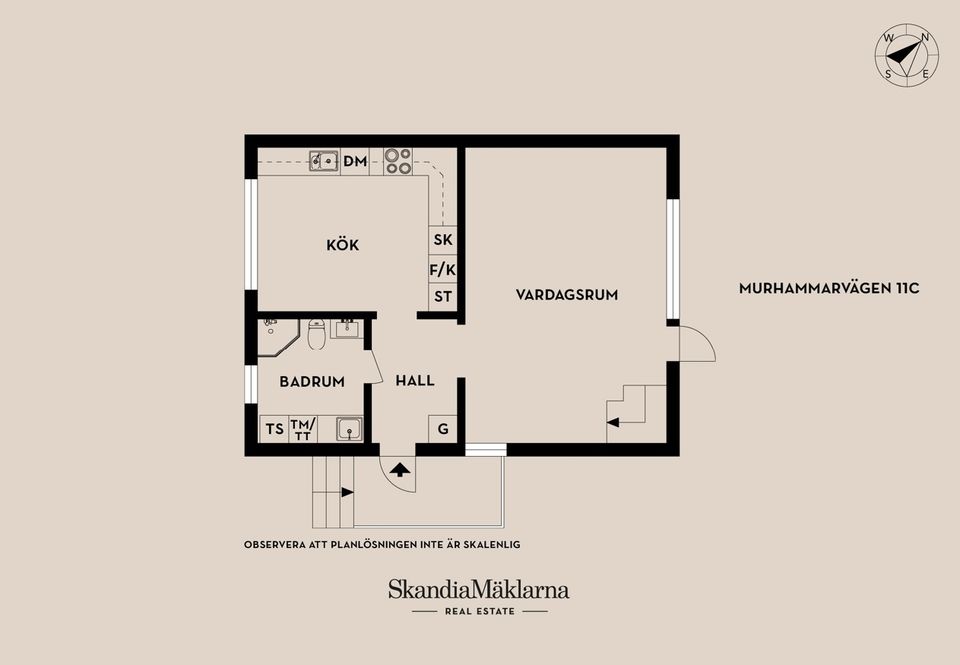Radhus, Murhammarvägen 11C & 11D, Kareby, Kungälv