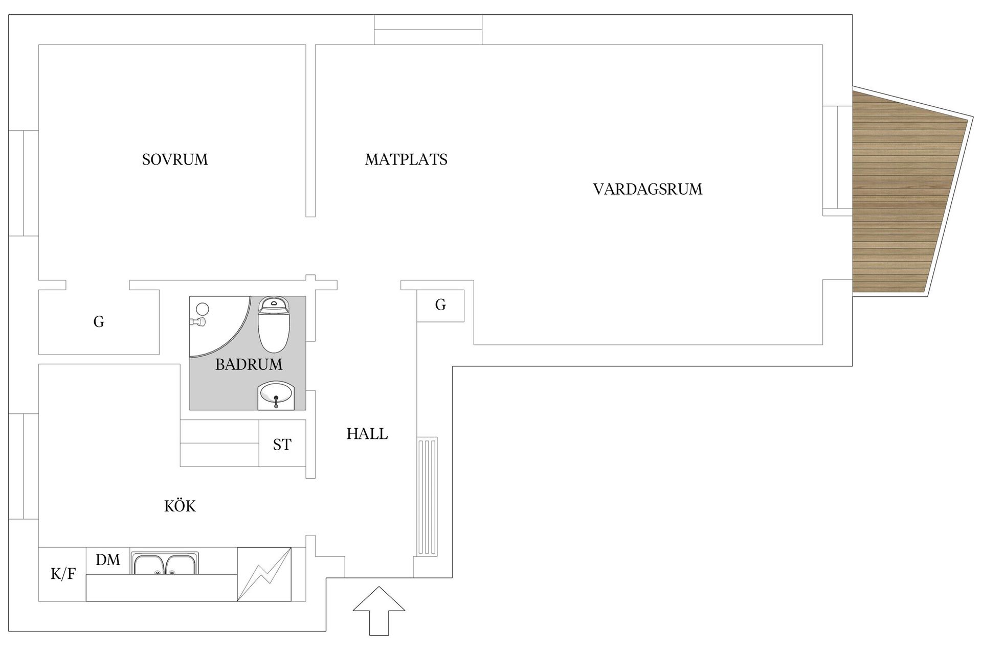 Bostadsrätt, Viskgatan 6B, Eneborg, Helsingborg