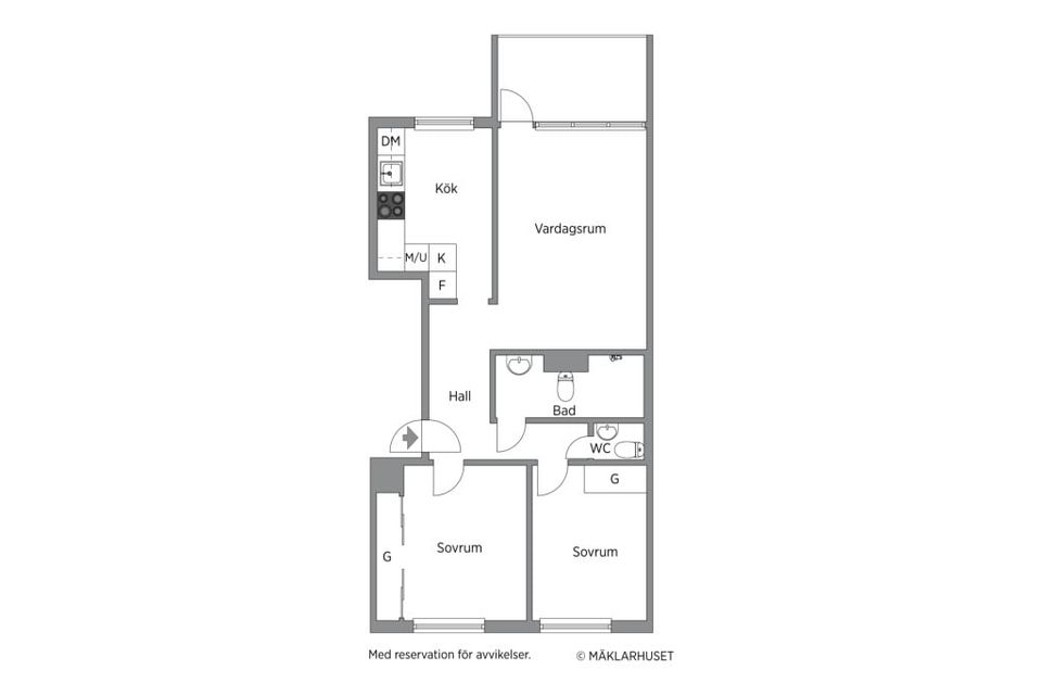 Bostadsrätt, Polstjärnegatan 49, Vetterstorp, Västerås