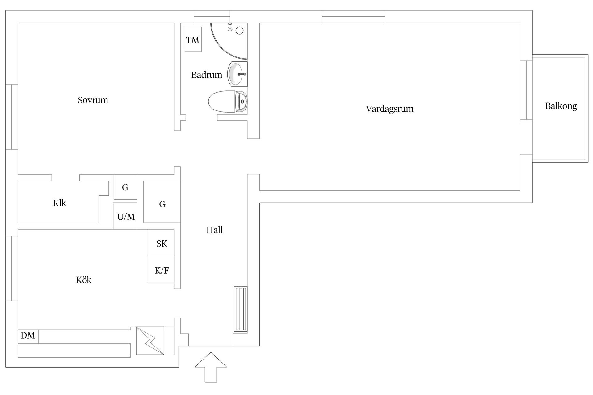 Bostadsrätt, Torgilsgatan 14A, Norrmalm, Borås
