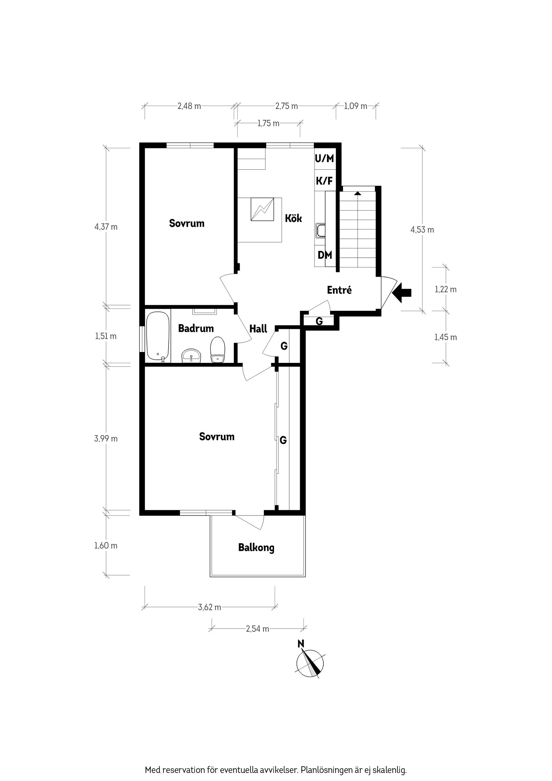 Bostadsrätt, Lilla munkebäcksgatan 5A, Munkebäck, Göteborg