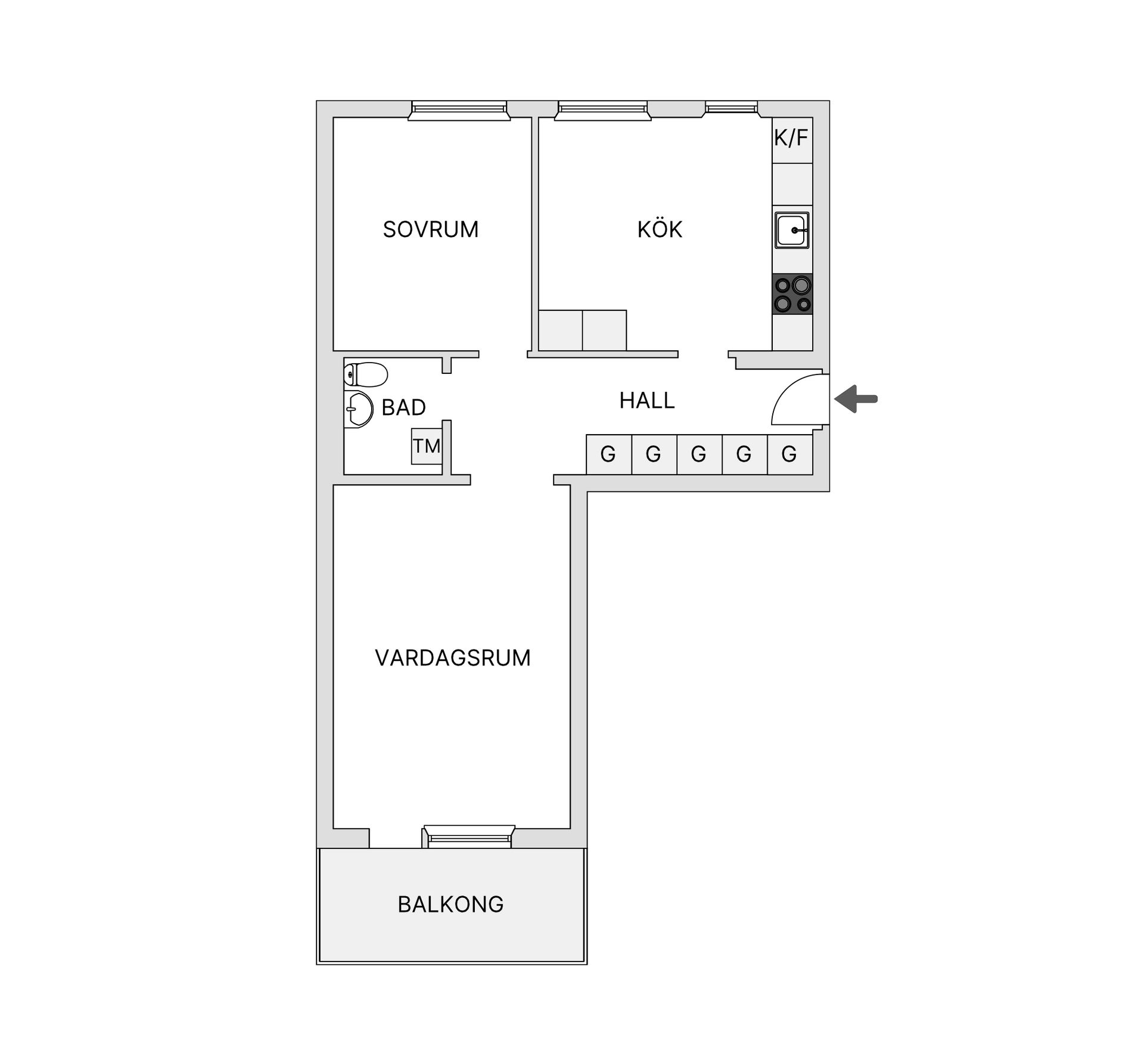 Bostadsrätt, Amiralsgatan 89D, Sorgenfri/Nobeltorget, Malmö