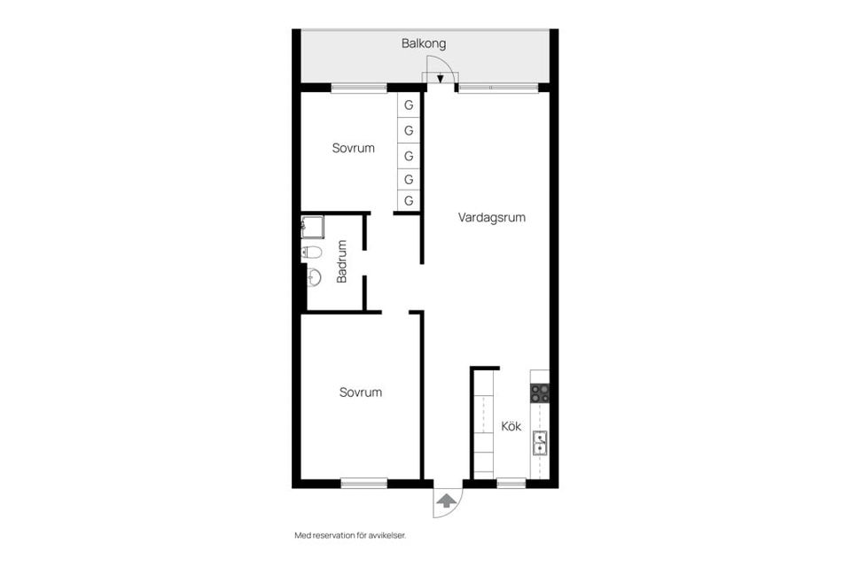 Bostadsrätt, Karin Boyegatan 2c, Löten, Uppsala