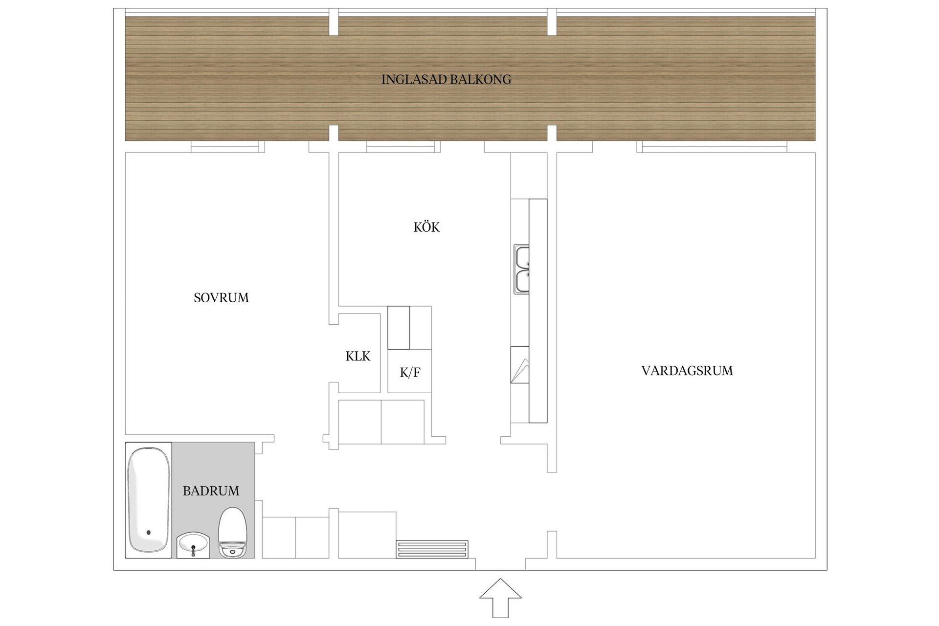 Bostadsrätt, Sjöblads väg 5, Rosengård, Malmö